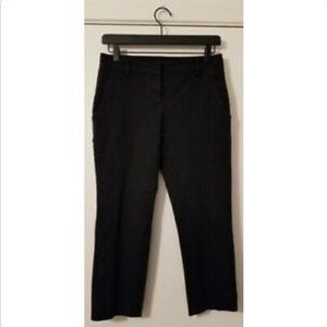 Theory Black Cropped Pants 23" Inseam Size